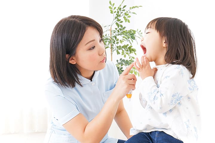 お子さんの成長発育をサポート